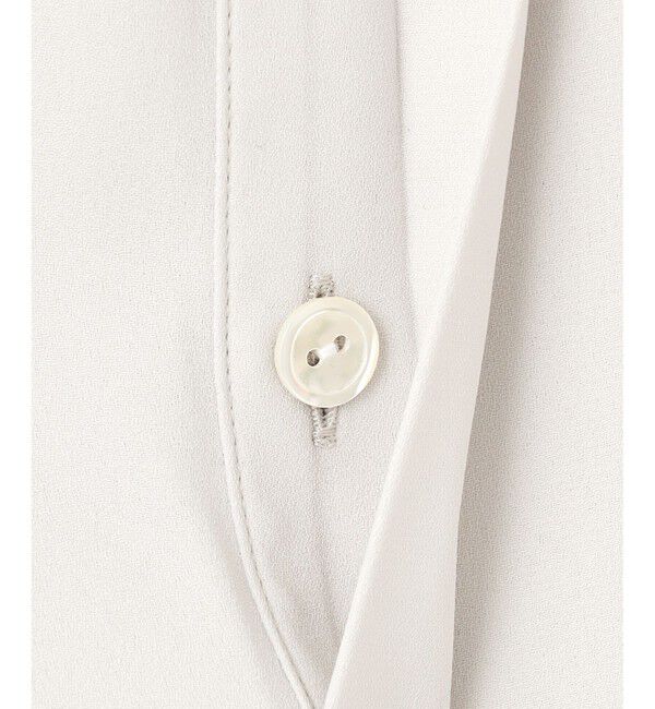 23区「ライトバックサテンアムンゼン ギャザーブラウス」|シャツ・ブラウス|