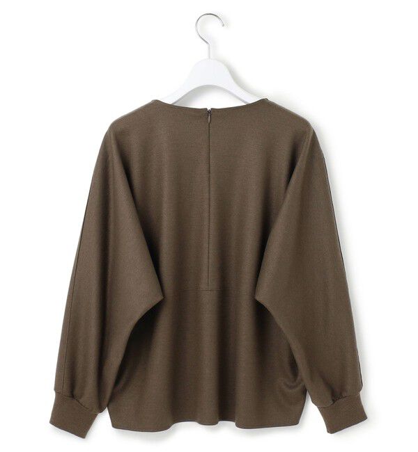 23区「【洗える】ウールミルドジャージー フォルム カットソー」|Tシャツ・カットソー|