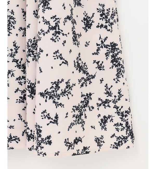 ANY SIS「【美人百花10月号掲載】ドルマンニット&times;プリントワンピース セット」|ドレス|