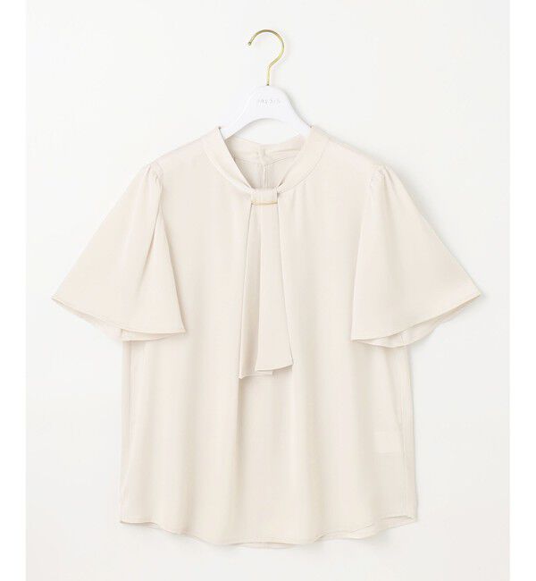 ANY SIS「【洗える】4WAY半袖 ボウブラウス」|シャツ・ブラウス|