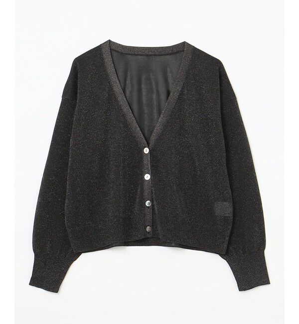 Diagram「ラメVネックニットカーディガン」|カーディガン|