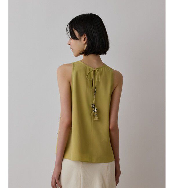 GRACE CONTINENTAL「ビジューノースリーブトップ」|その他|