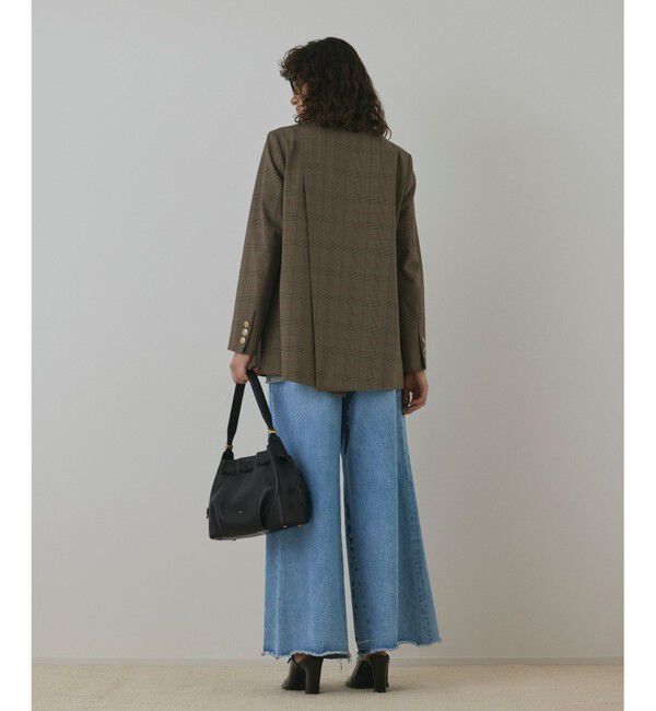 Diagram「ハイウエストバギ－デニム」|デニム|