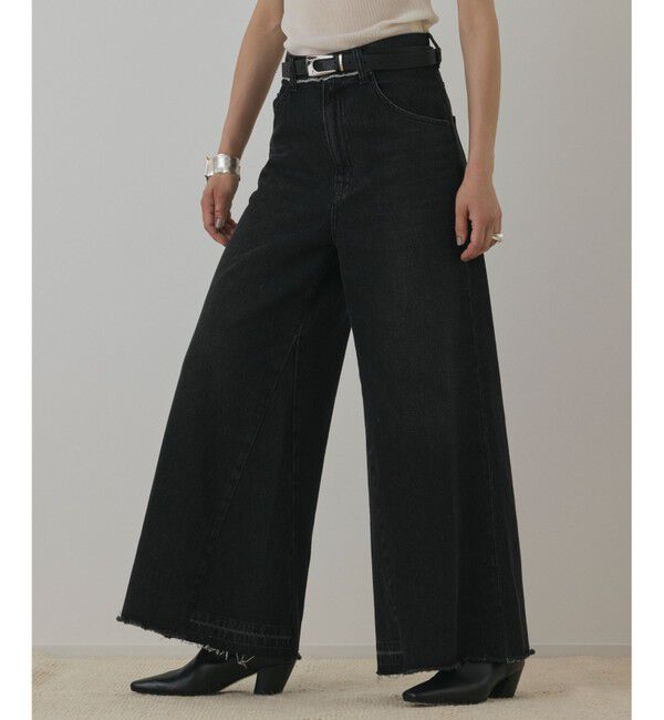 Diagram「ハイウエストバギ－デニム」|デニム|