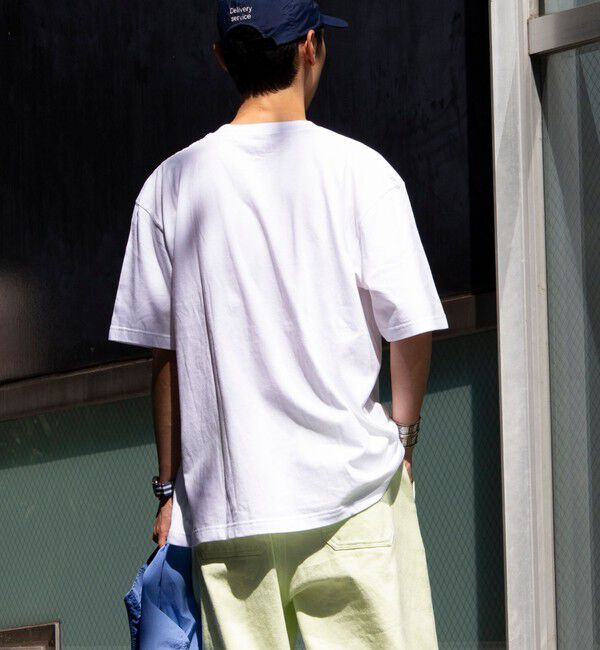 GLOSTER「【新柄追加】【GLOSTER/グロスター】DOG&CAT 犬猫プリントTシャツ」|Tシャツ・カットソー|