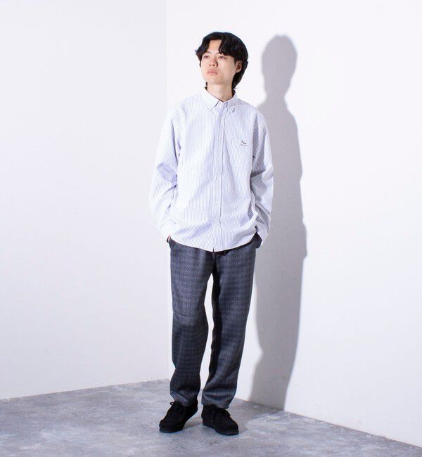 GLOSTER「【GLOSTER/グロスター】カチオンフリースボンディング イージーパンツ」|チノ|