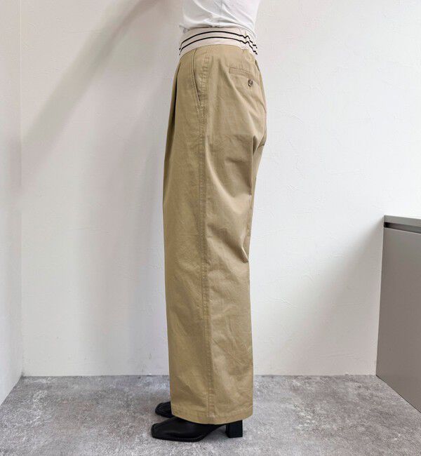 fredy emue「チノマーベルトパンツ」|チノ|