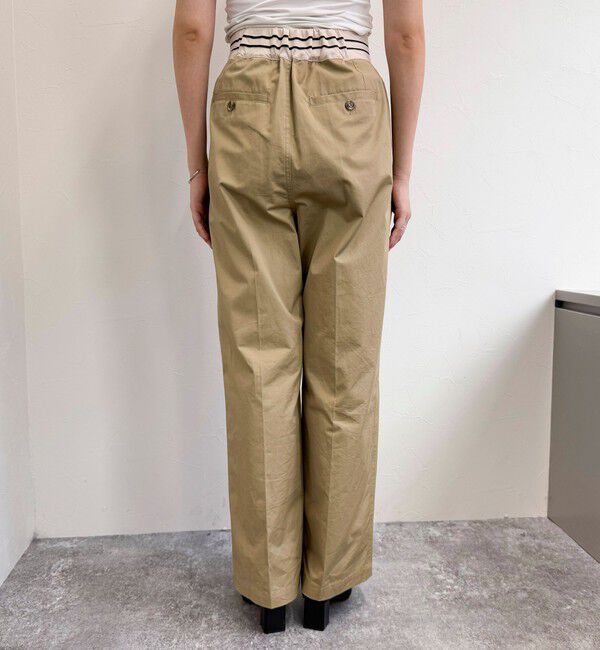 fredy emue「チノマーベルトパンツ」|チノ|