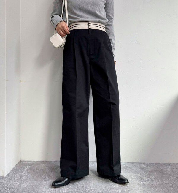 fredy emue「チノマーベルトパンツ」|チノ|