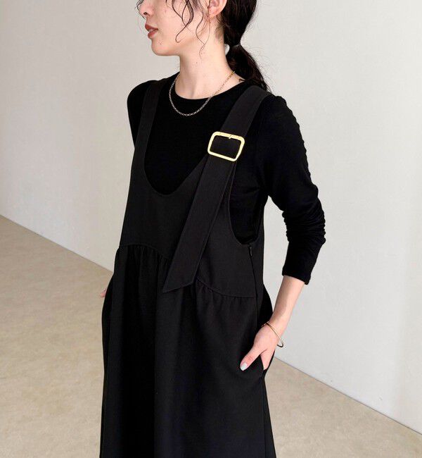 fredy emue「ウール調ジャンスカ」|ワンピース|