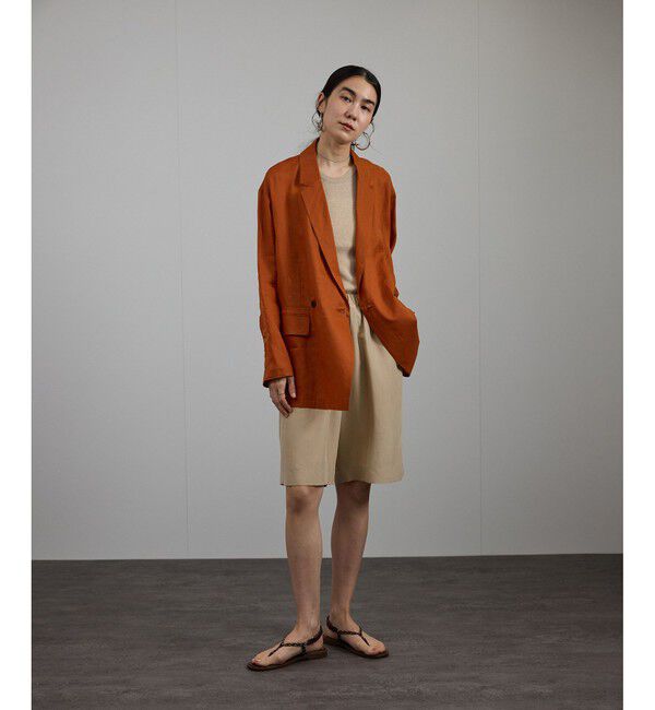 SALON adam et rope'「ラミーシアージャケット［UVケア・洗える・サイズ展開・今から秋まで］」|テーラードジャケット|