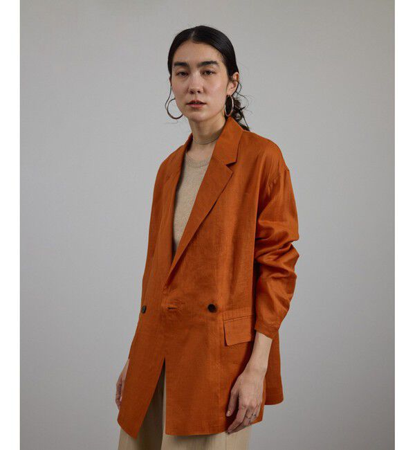 SALON adam et rope'「ラミーシアージャケット［UVケア・洗える・サイズ展開・今から秋まで］」|テーラードジャケット|