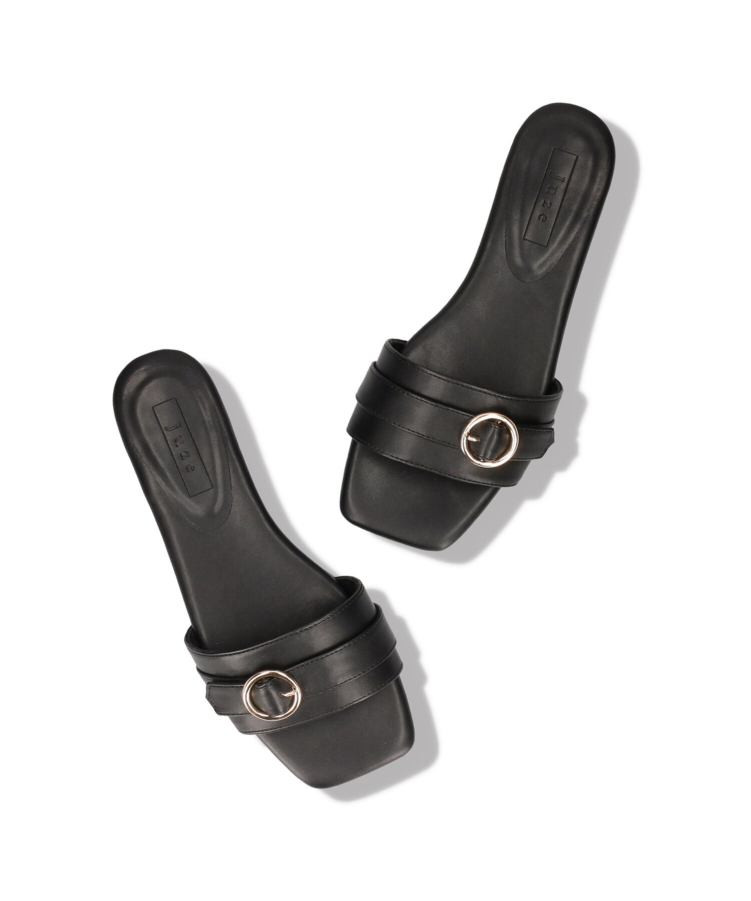 Juze「メタルバックルフラットサンダル」|サンダル|