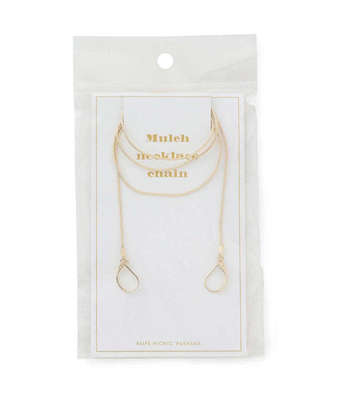 ROPE PICNIC PASSAGE「スネークチェーンネックレス＆マスクチェーン」|ネックレス|