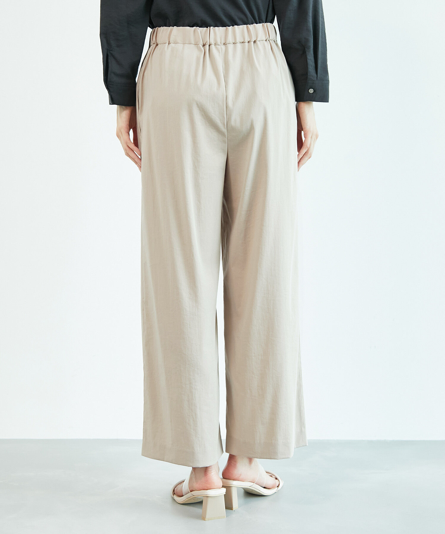 Rope&rsquo;Picnic「レーヨンナイロンイージーワイドパンツ」|その他|