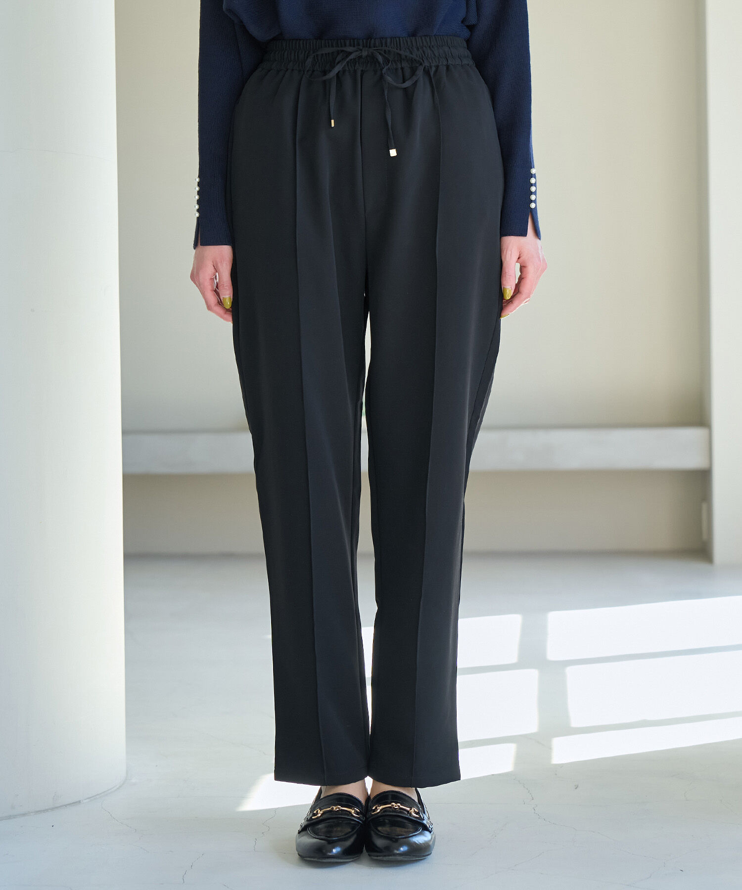 Rope&rsquo;Picnic「ステファニージョグパンツ」|チノ|