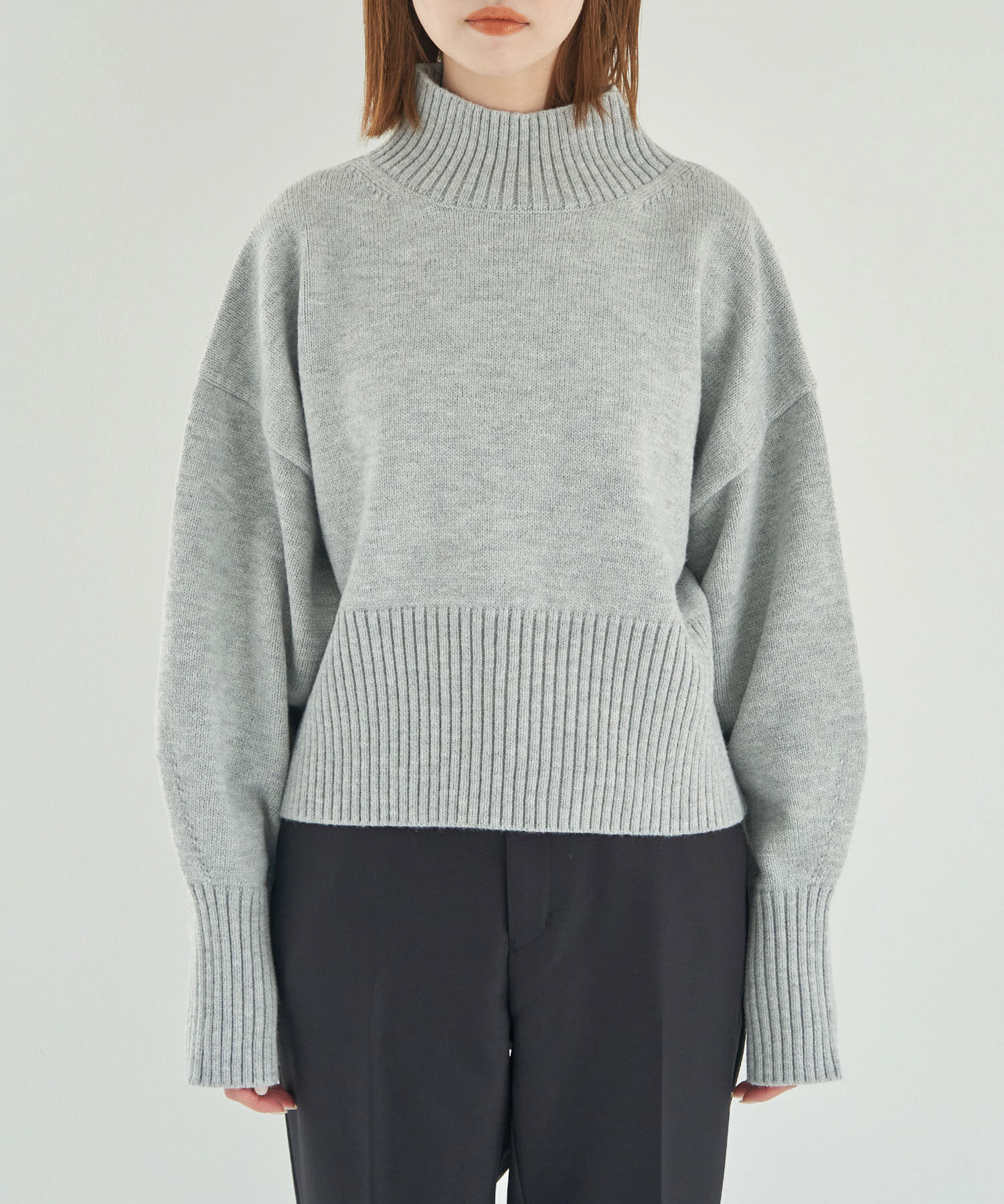 Rope&rsquo;Picnic「【CM着用商品】スタイルアップが叶うクロップドカラフルニット」|ニット・セーター|