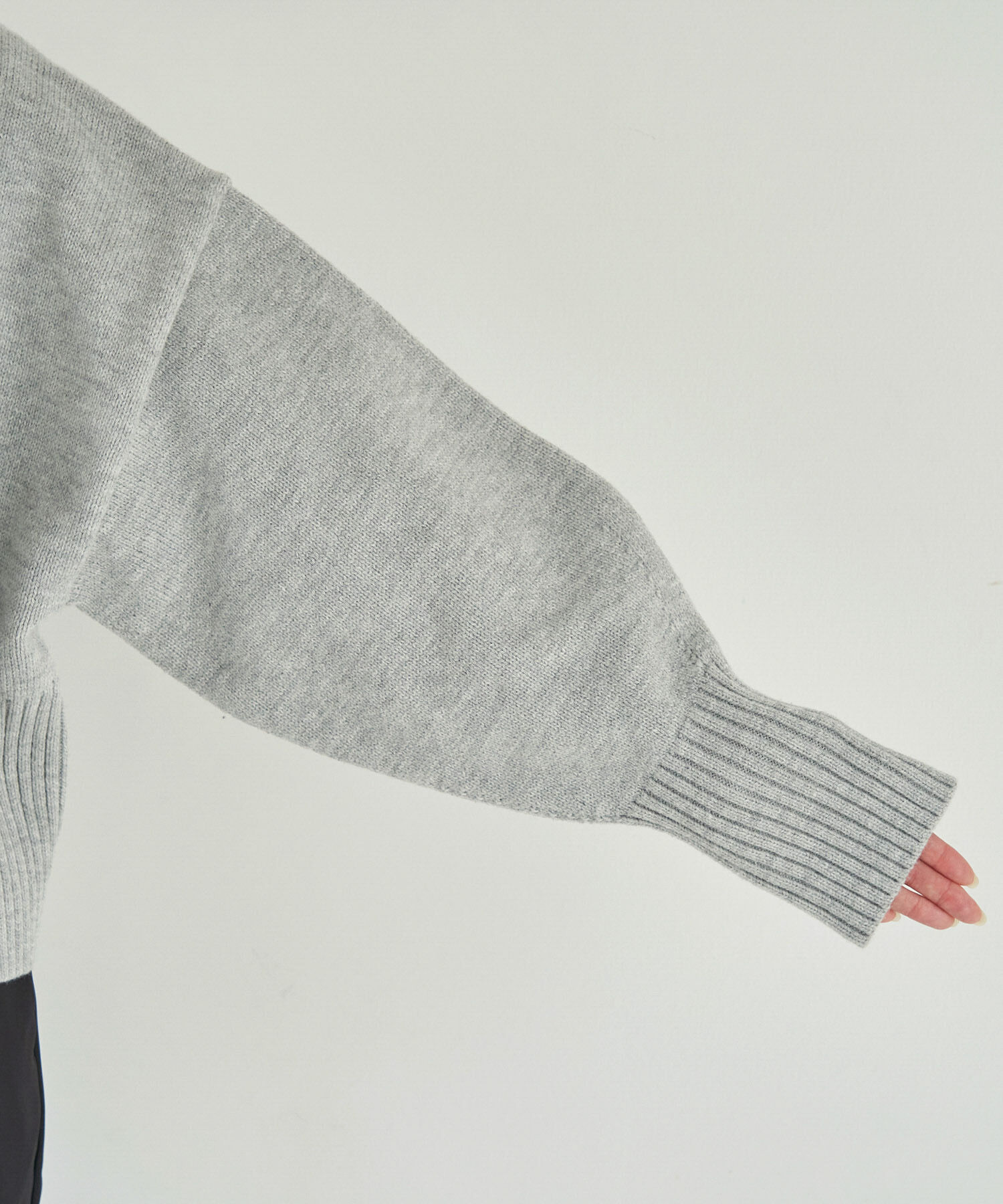 Rope&rsquo;Picnic「【CM着用商品】スタイルアップが叶うクロップドカラフルニット」|ニット・セーター|