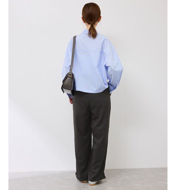 Rope&rsquo;Picnic「ドロストリラックスイージーワイドパンツ」|チノ|