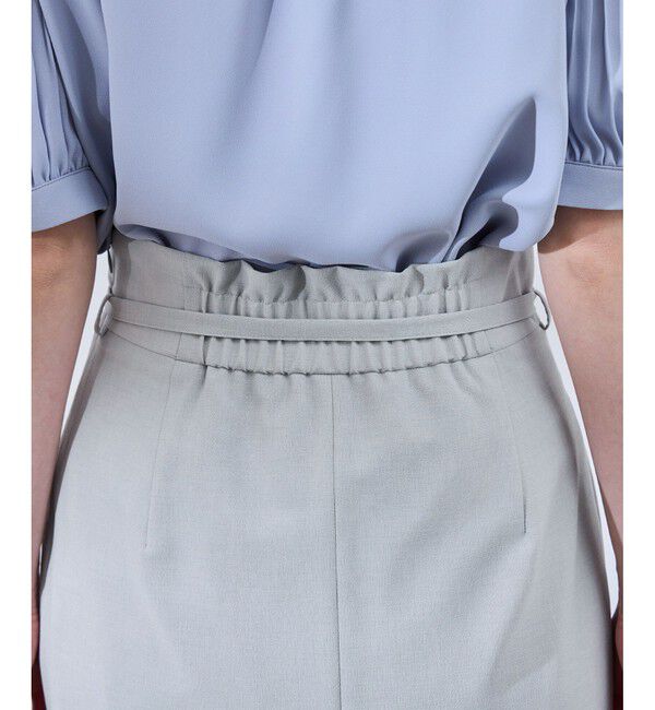 Rope&rsquo;Picnic「【UV対応】【リネンライク・シリーズ】アイラインスカート/通勤・セットアップ対応」|スカート|