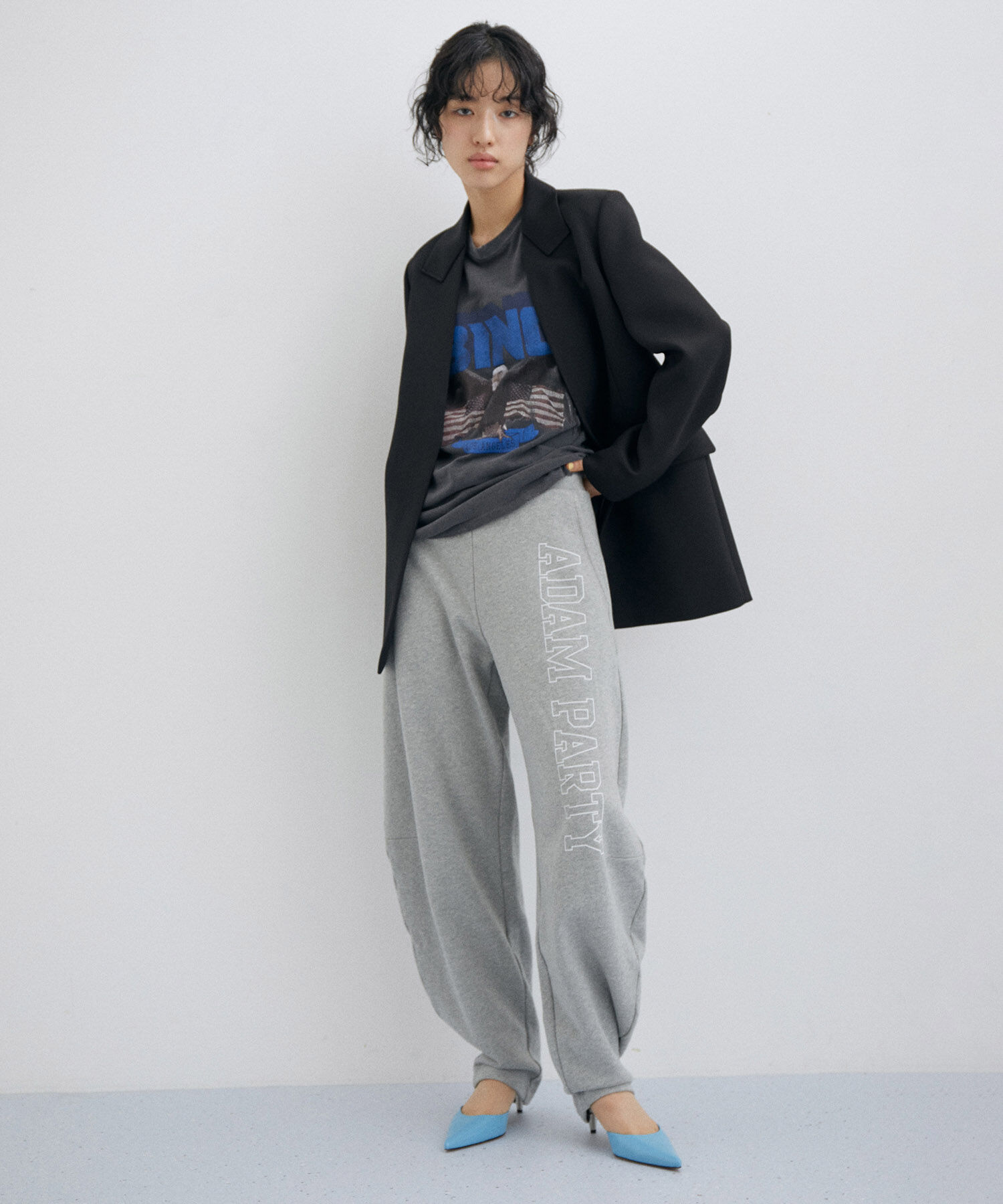 ADAM ET ROPE'「【サステナブル・セットアップ対応・オケージョン対応】シェイプフォルムシングルジャケット」|テーラードジャケット|