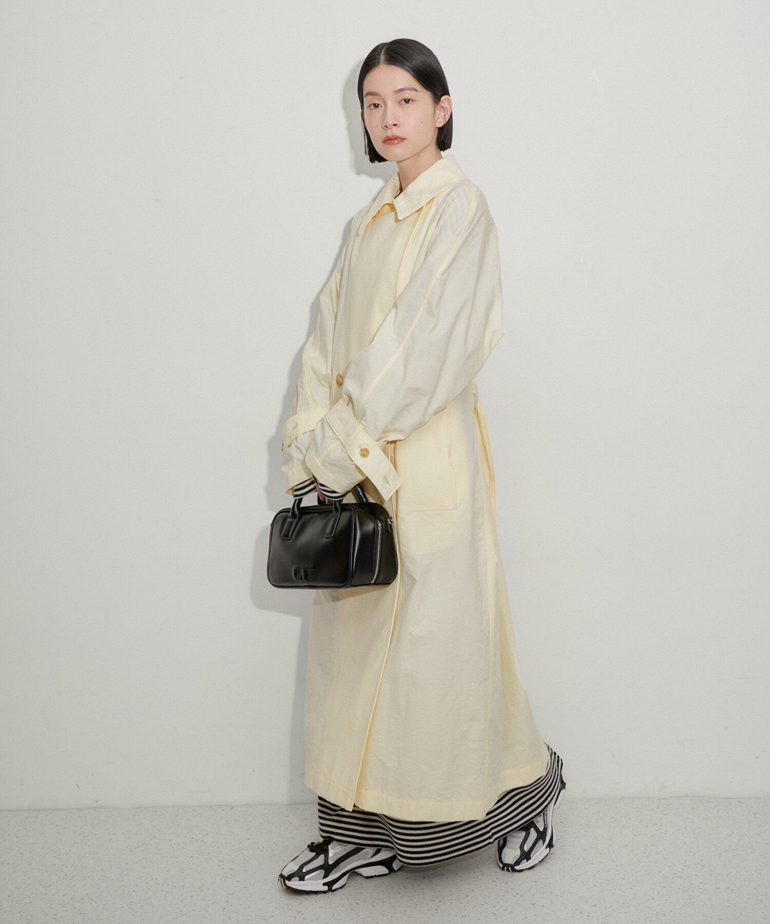 ADAM ET ROPE'「【環境配慮】ファンクショントレンチコート」|トレンチコート|