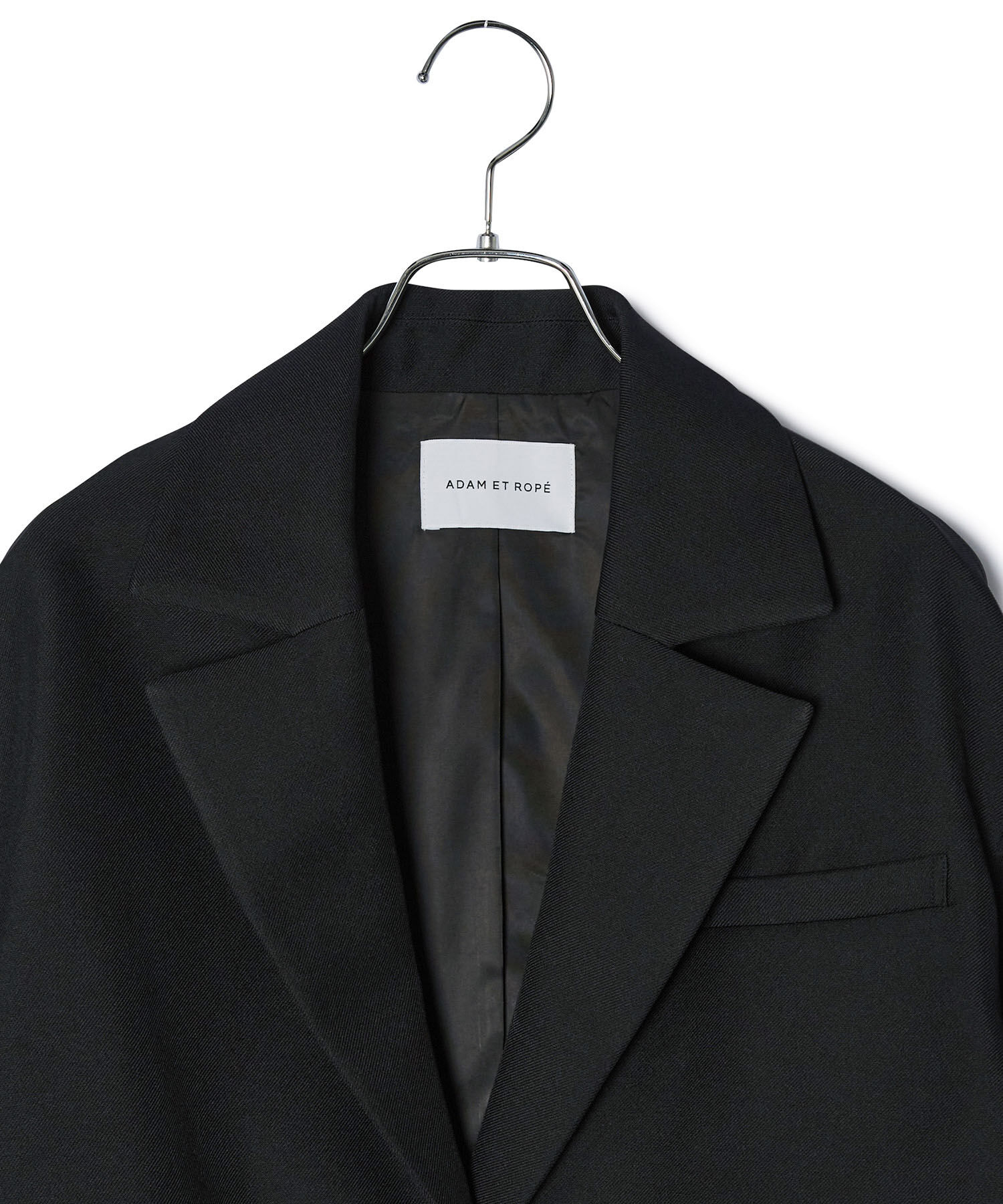 ADAM ET ROPE'「【サステナブル】ワイドスリーブショートジャケット」|テーラードジャケット|