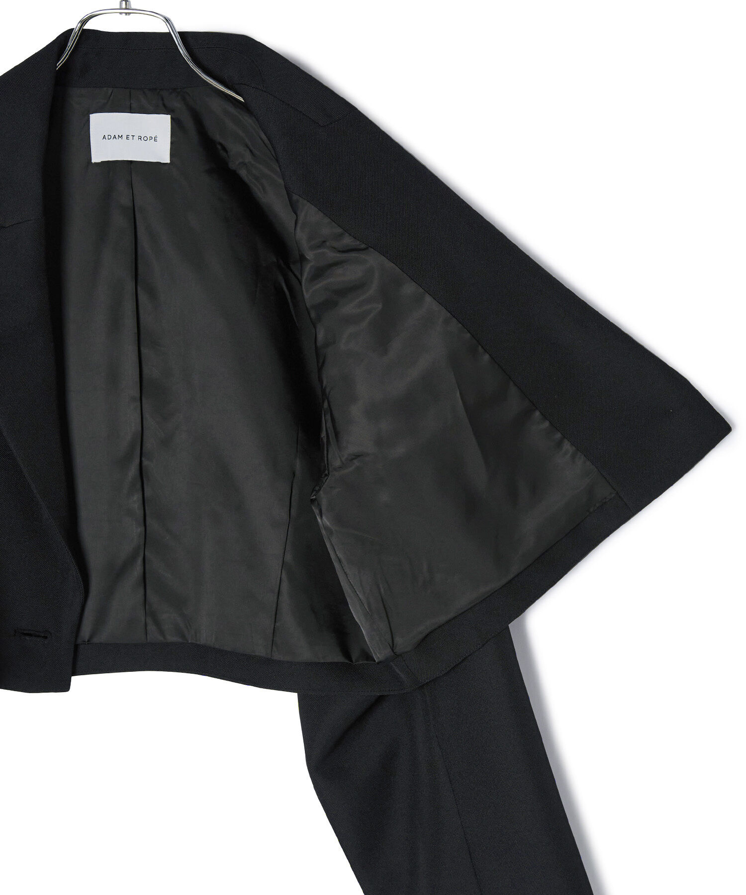 ADAM ET ROPE'「【サステナブル】ワイドスリーブショートジャケット」|テーラードジャケット|