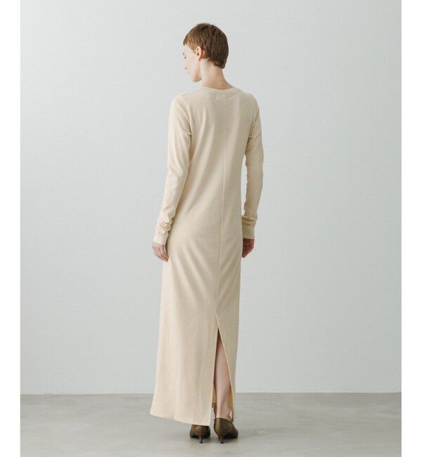 ADAM ET ROPE'「【EMOELLE】ミニ裏毛ワンピース」|ワンピース|