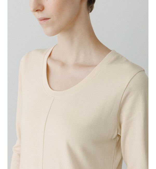 ADAM ET ROPE'「【EMOELLE】ミニ裏毛ワンピース」|ワンピース|