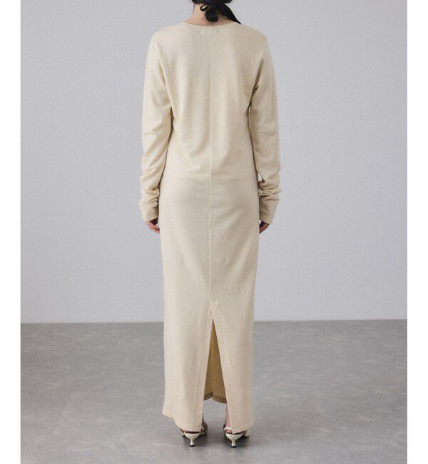 ADAM ET ROPE'「【EMOELLE】ミニ裏毛ワンピース」|ワンピース|