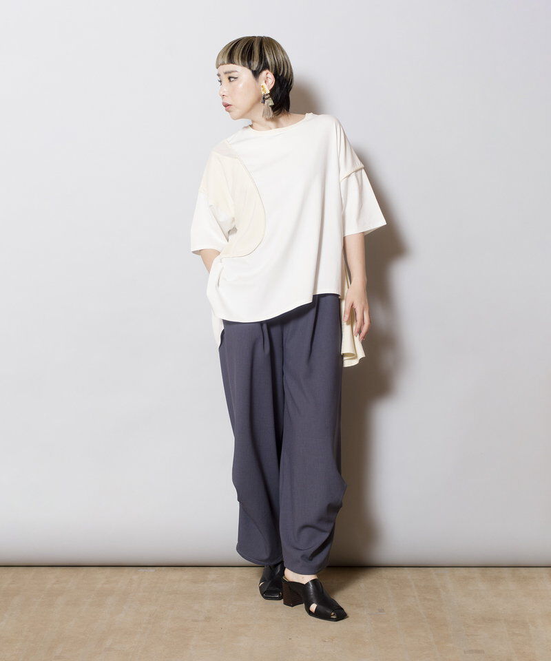  「バインダー切替Tシャツ」|Tシャツ・カットソー|