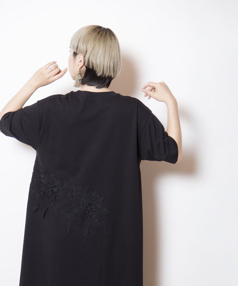  「レースモチーフワンピース」|ワンピース|