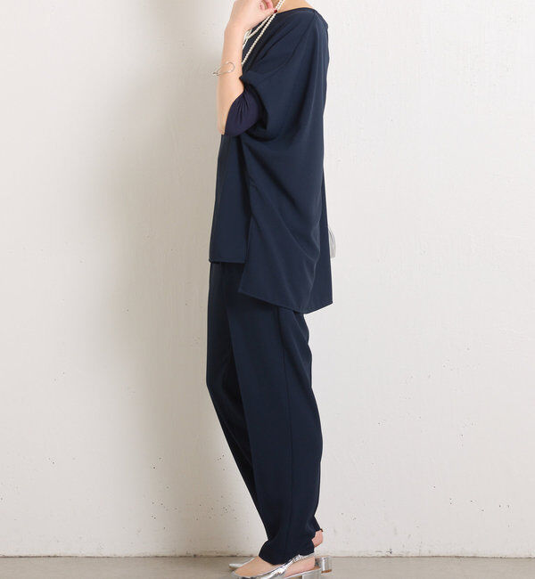  「ジャージ袖リブブラウス」|シャツ・ブラウス|