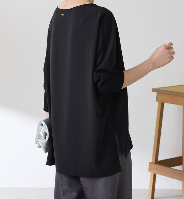  「ジャージ袖リブブラウス」|シャツ・ブラウス|