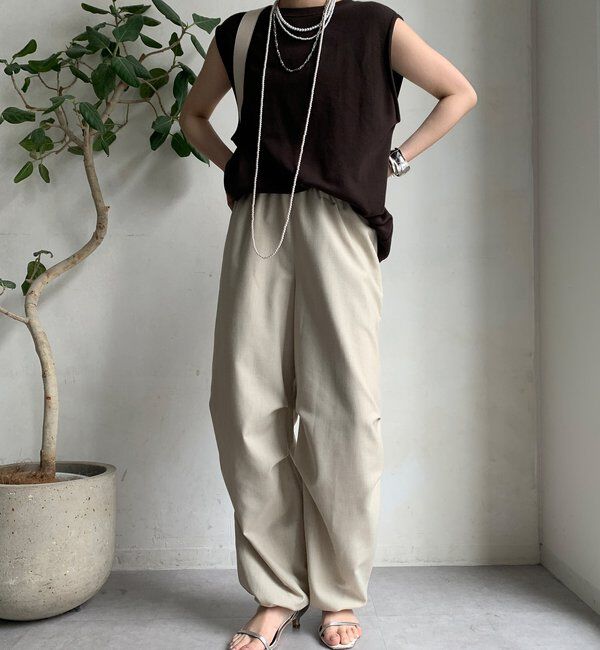  「【WEB限定】パラシュートパンツ」|チノ|