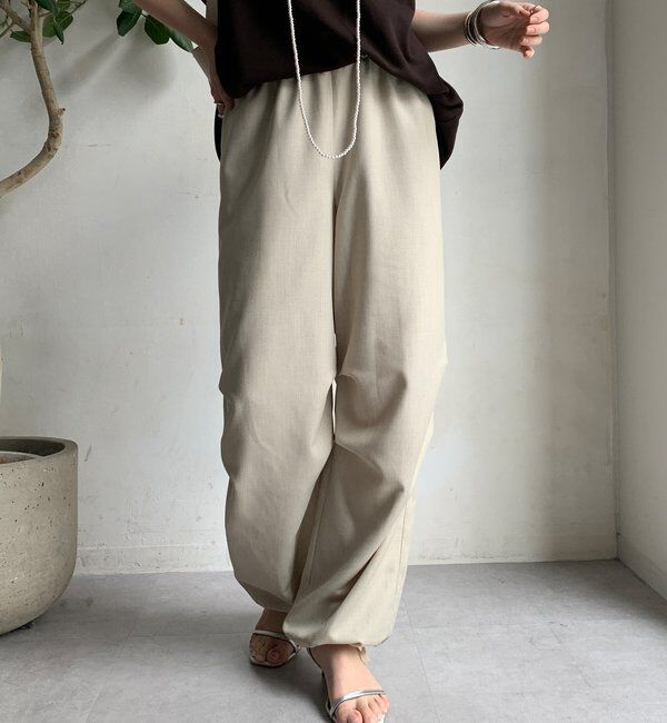  「【WEB限定】パラシュートパンツ」|チノ|