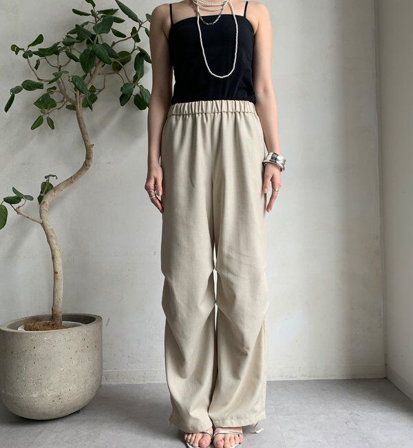  「【WEB限定】パラシュートパンツ」|チノ|