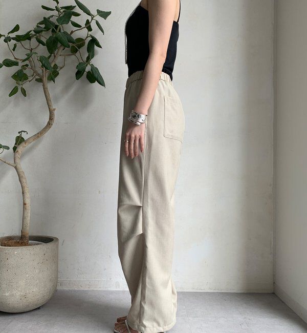  「【WEB限定】パラシュートパンツ」|チノ|