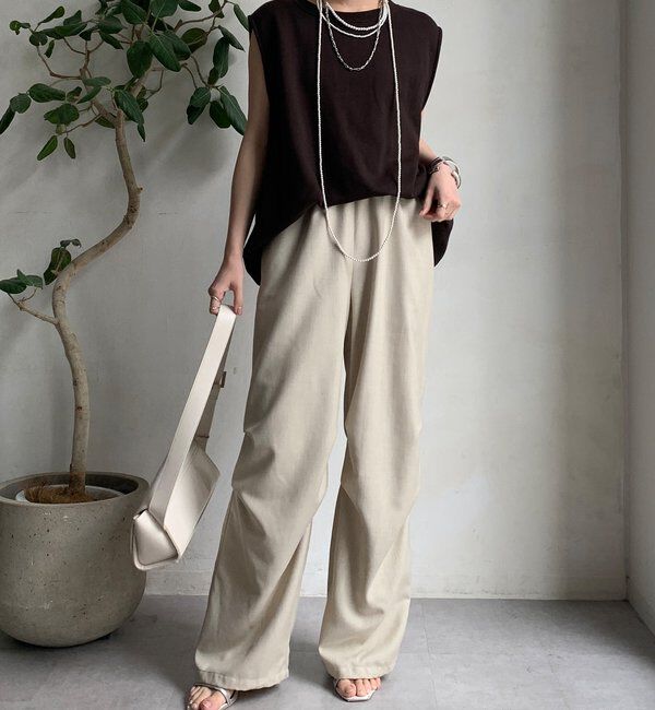  「【WEB限定】パラシュートパンツ」|チノ|