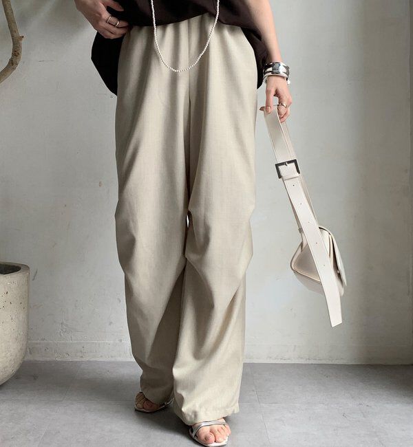  「【WEB限定】パラシュートパンツ」|チノ|