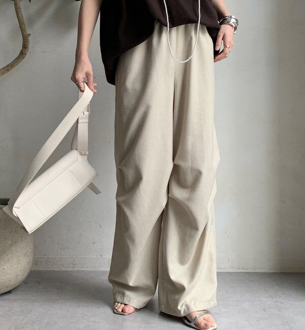  「【WEB限定】パラシュートパンツ」|チノ|