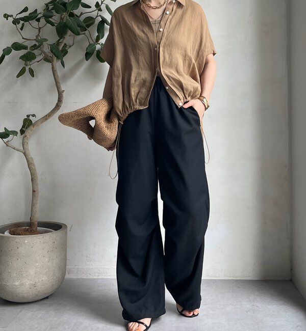  「【WEB限定】パラシュートパンツ」|チノ|