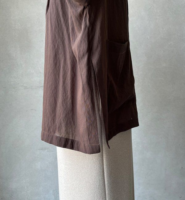  「【WEB限定】強撚半袖ジャケット」|テーラードジャケット|