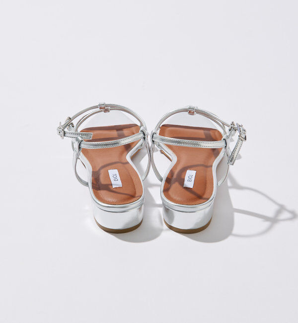  「【EVOL(イーボル)】ポインテッドストラップサンダル」|その他|