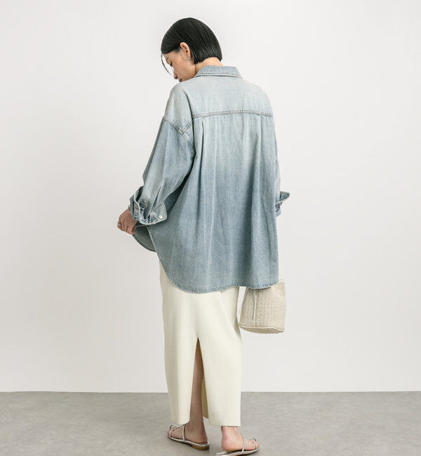  「予約【新色追加/マイナス3kg/レビュー高評価☆】リブタイトスカート」|スカート|