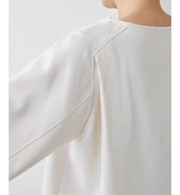  「【セットアップ対応】ドレープTブラウス」|シャツ・ブラウス|