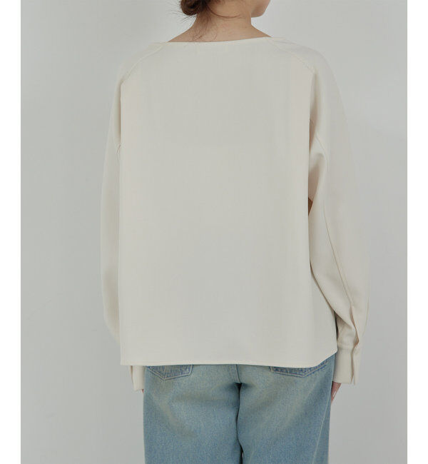  「【セットアップ対応】ドレープTブラウス」|シャツ・ブラウス|