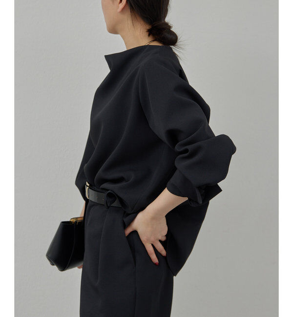  「【セットアップ対応】ドレープTブラウス」|シャツ・ブラウス|