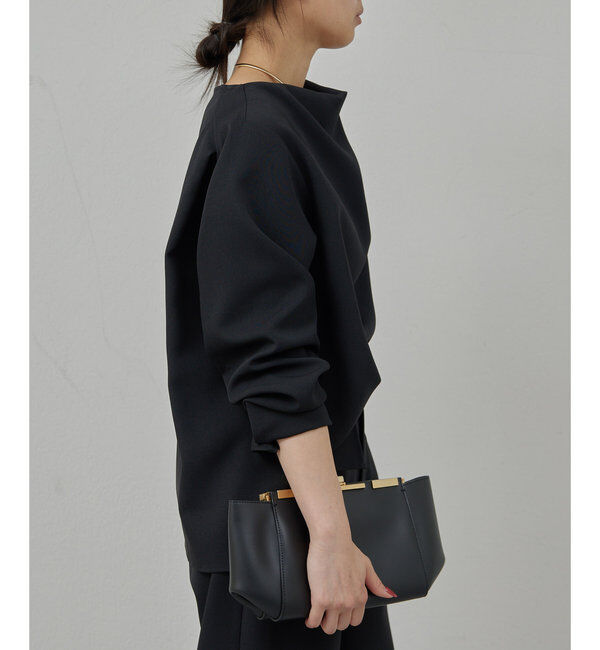  「【セットアップ対応】ドレープTブラウス」|シャツ・ブラウス|